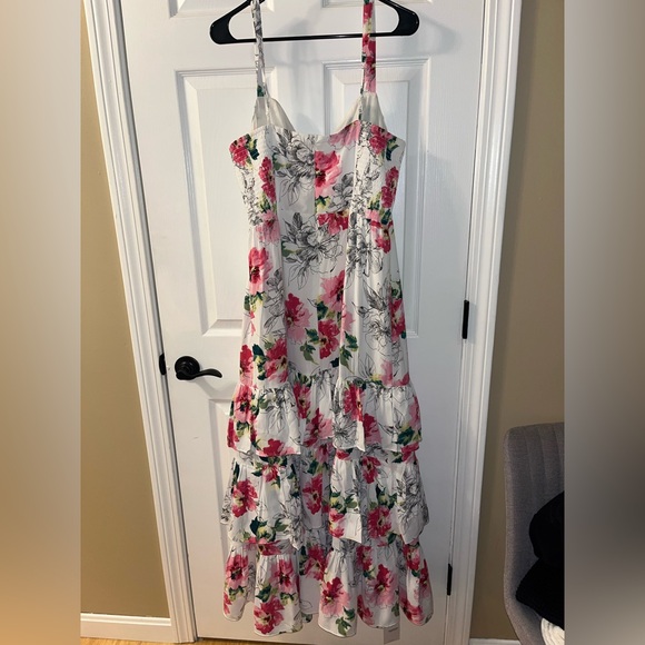 Abercrombie & Fitch Women’s Drama Ruffled Tiered Maxi Dress - Picture 2 of 3